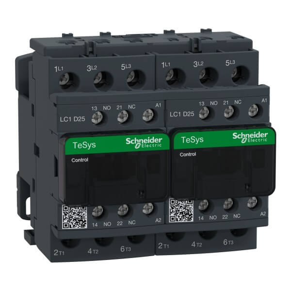 LC2D25FE7-contacteur-inverseur-schneider-3-poles-115VAC-25A
